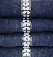 1/2ȼ EACH! ALL # SIZES IN STOCK SizeStickers Apparel Retail Clothing SizeStrips