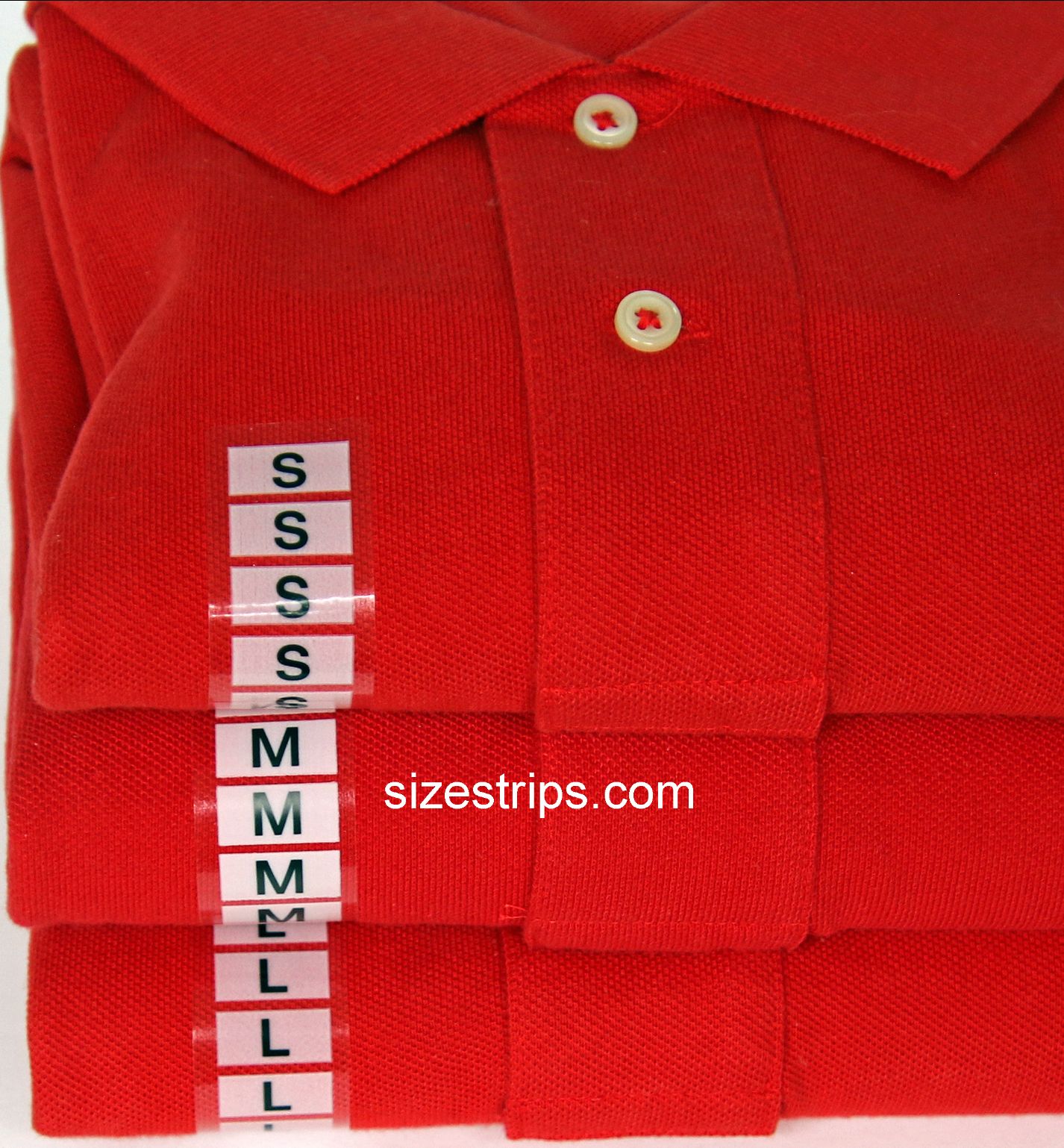 RETAIL STORE APPAREL SIZE STICKER