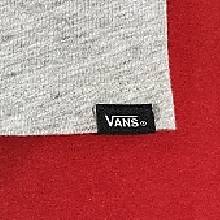 Vans WOVEN SIZE LABELS. 1 CENT EACH. T-SHIRT HEM LABELS