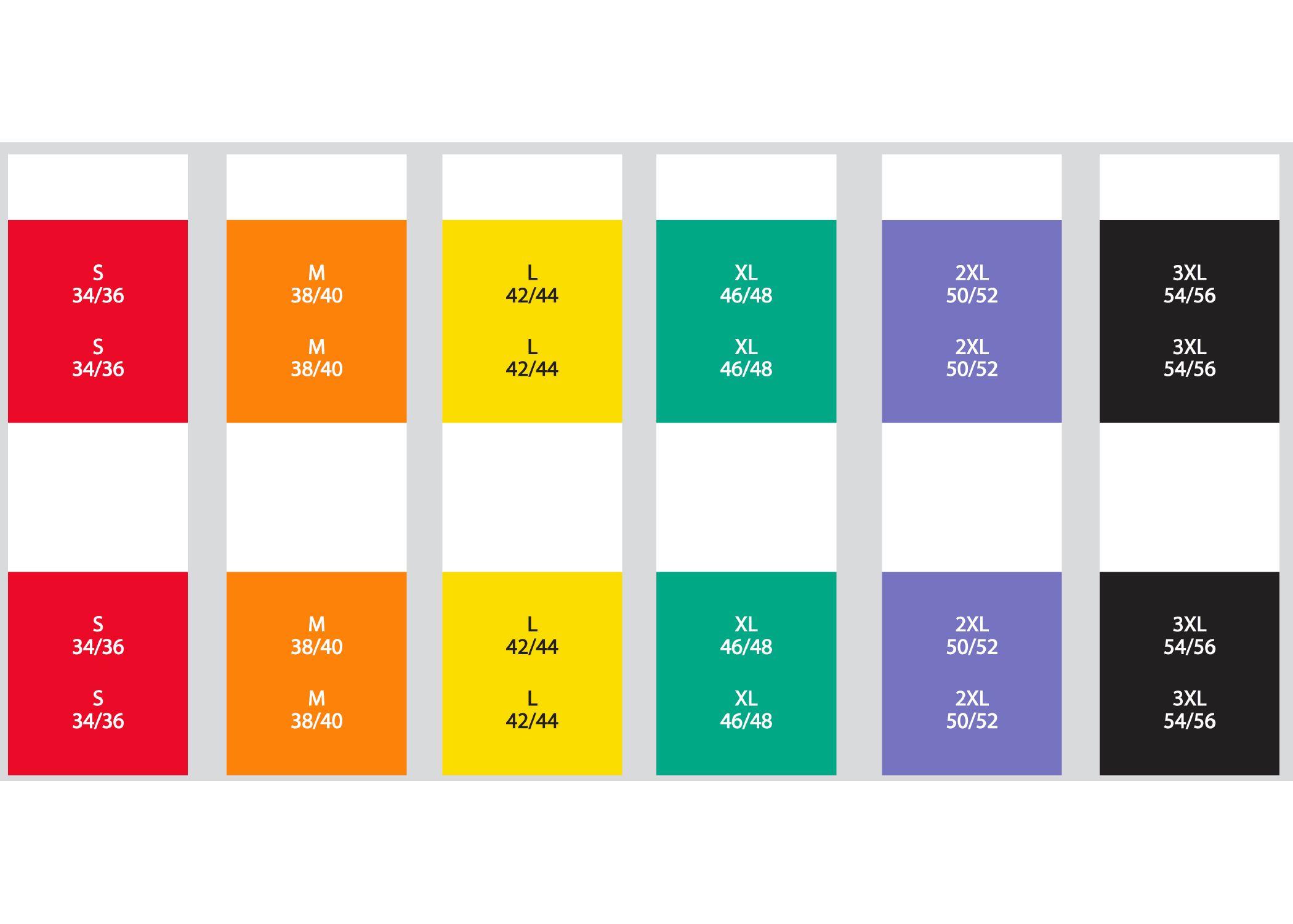 Size Stickers Walmart Stores Colored 0.8 Cents Each IN STOCK